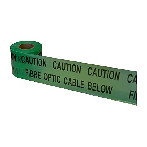 UNDERGROUND TAPE CAUTION FIBRE OPT CABLE WT17