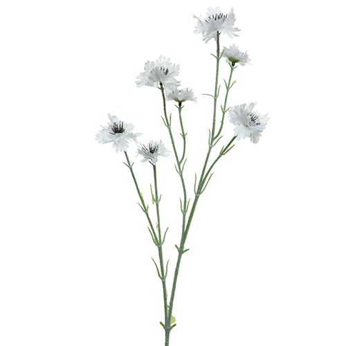 68-cm-Artificial-White-Cornflower