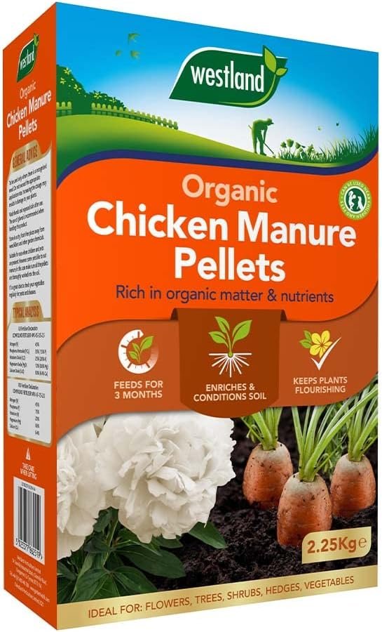 ORGANIC CHICKEN MANURE PELLETS 2.25KG