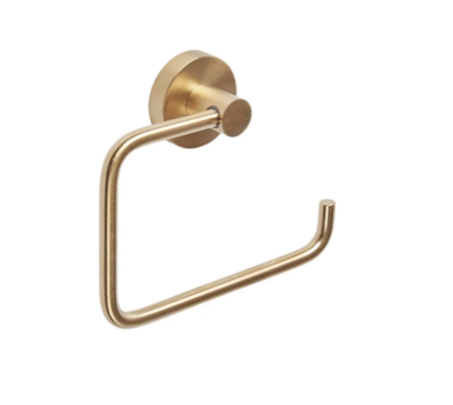 Capital Toilet Roll Holder - Brass