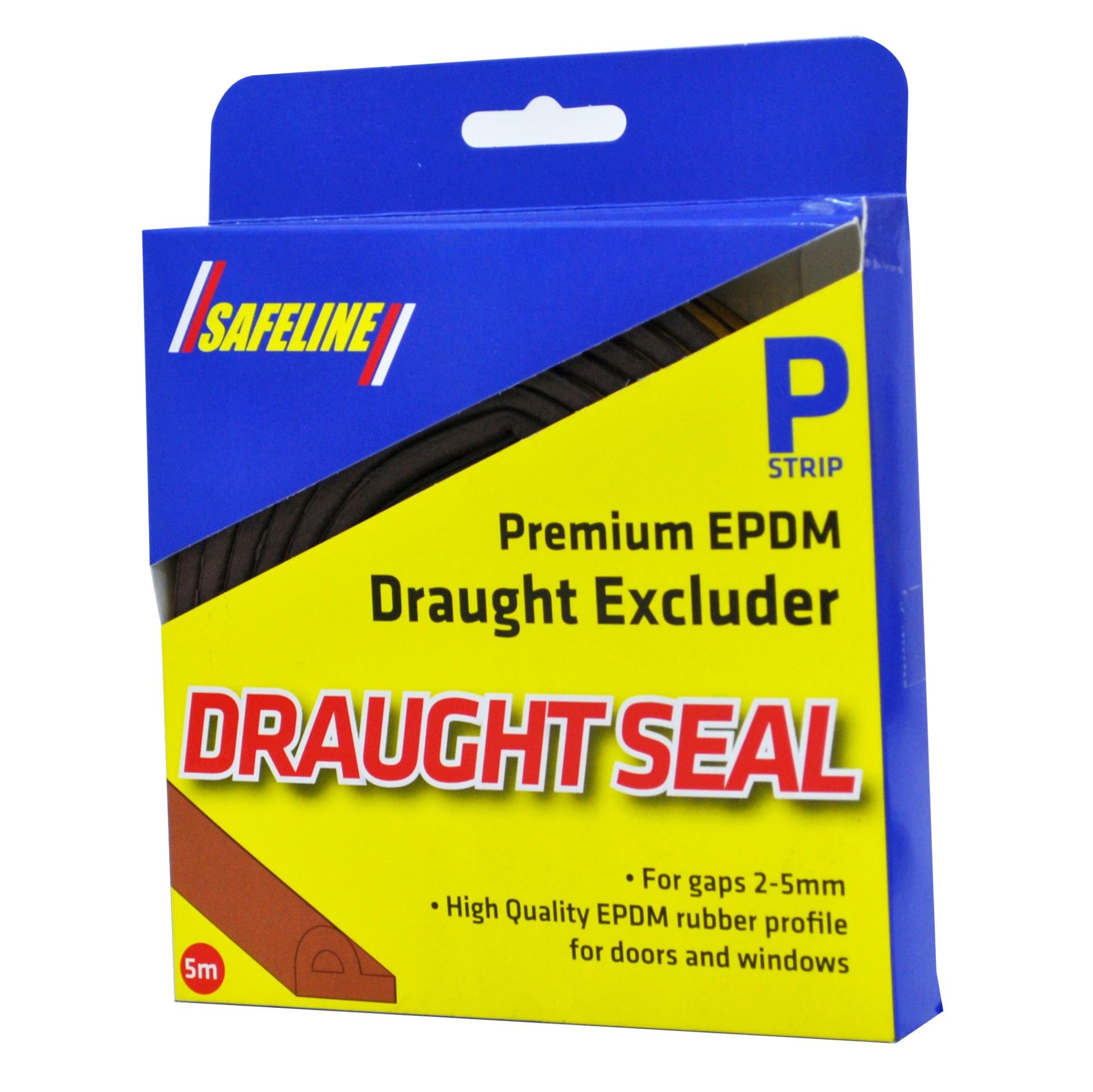 SAFELINE DRAUGHT SEAL E TYPE WHITE YL6804EWH